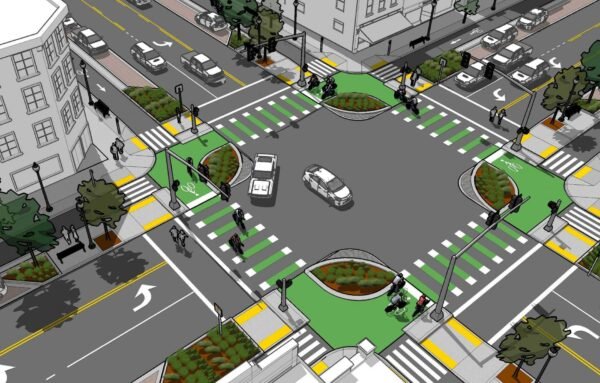 intersection drawing
