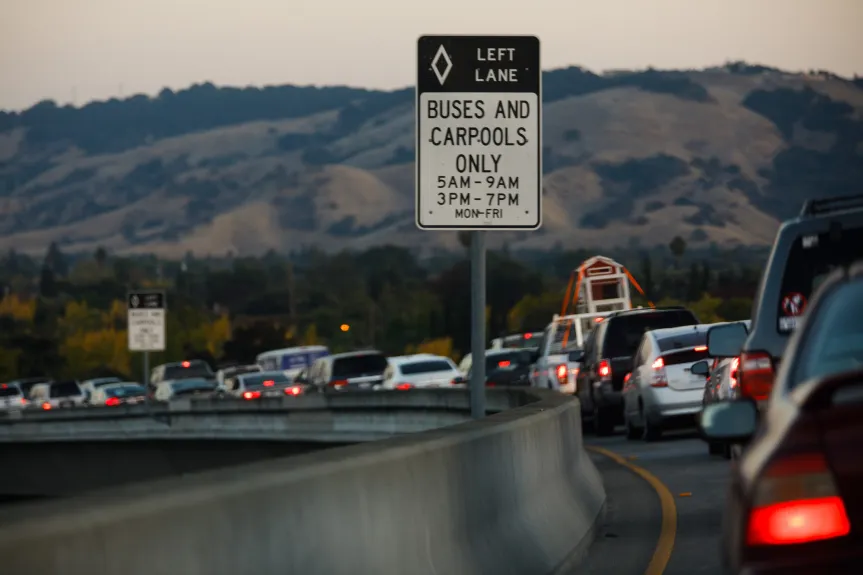 carpool sign
