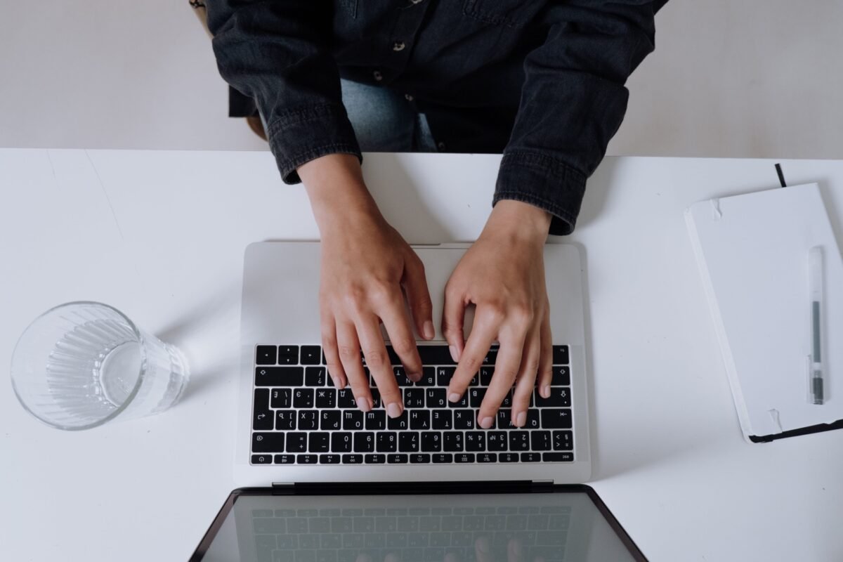 man on laptop