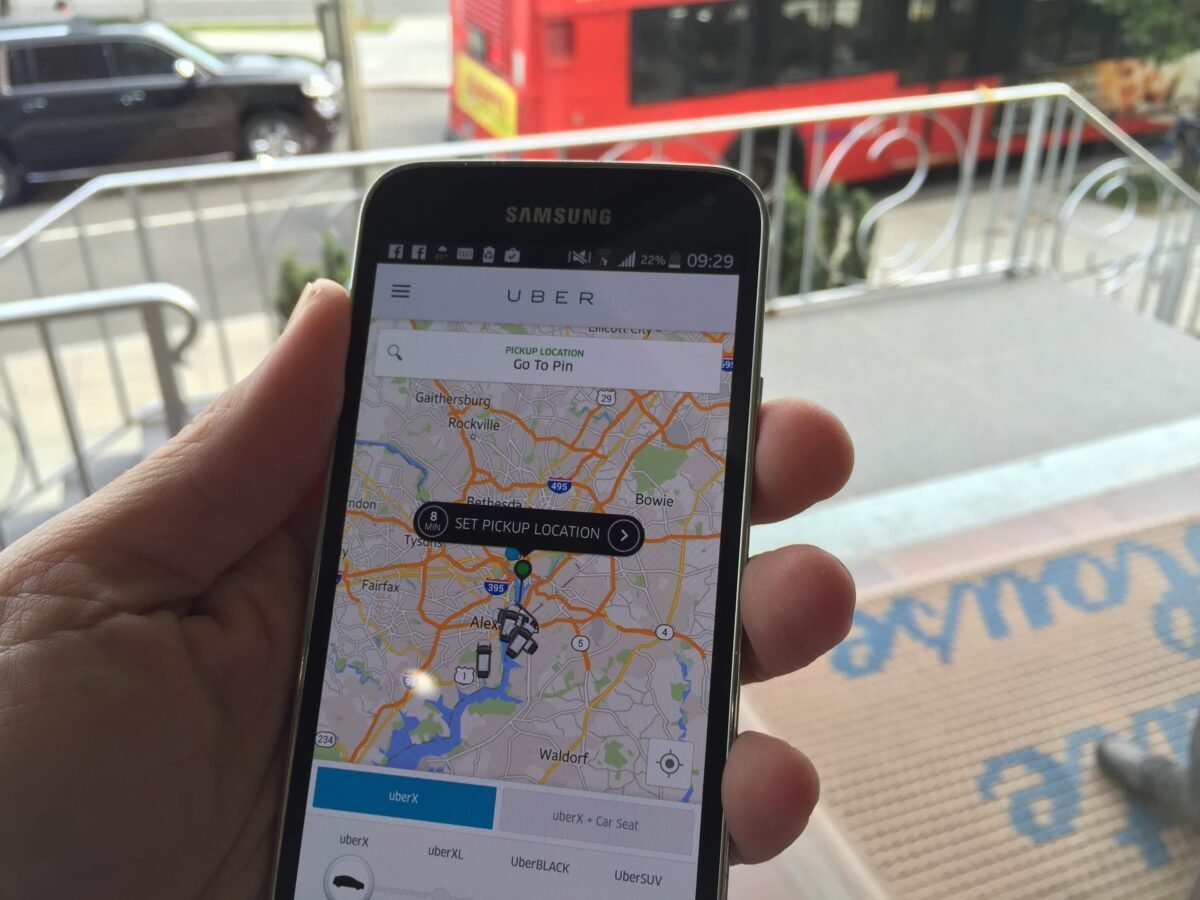 Uber app