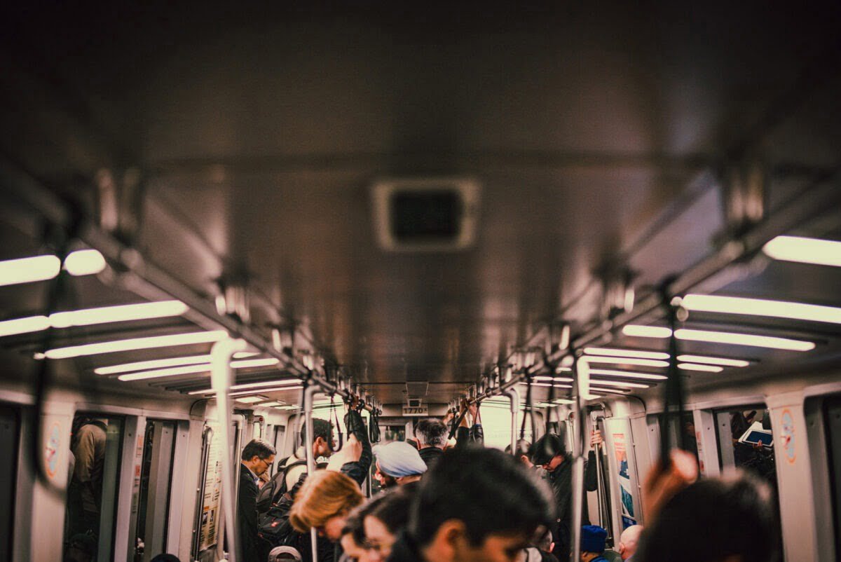 subway train