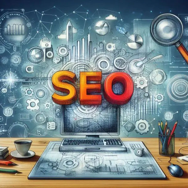 SEO. image by DALL-E 3.